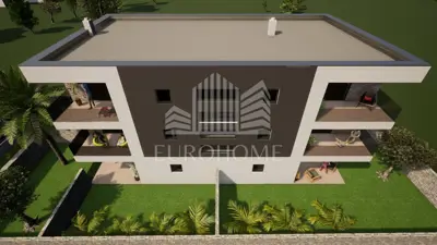 Privlaka, Sabunike, novogradnja, trosobni stan 74,47 m²+parking - 9
