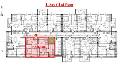 Apartment in Pula, Centar - 2 bedrooms, balcony - 14