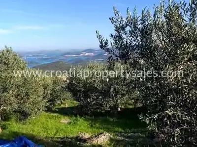 Poljoprivredno zemljište 6.938 m², Poluotok Pelješac, pogled na more - 4