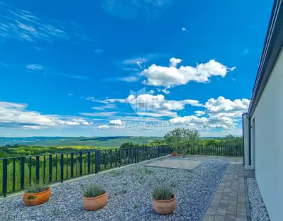 Haus 145 m², Grožnjan - Pool und atemberaubender Panoramablick - 13