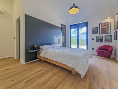 Haus 145 m², Grožnjan - Pool und atemberaubender Panoramablick - 6