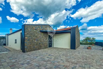 Haus 145 m², Grožnjan - Pool und atemberaubender Panoramablick - 15