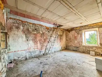 Kuća 35 m², Buje okolica - panoramski pogled na more - 7