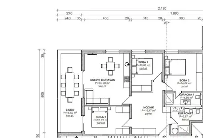 Banjole! Three-bedroom apartment in a new building! - 2