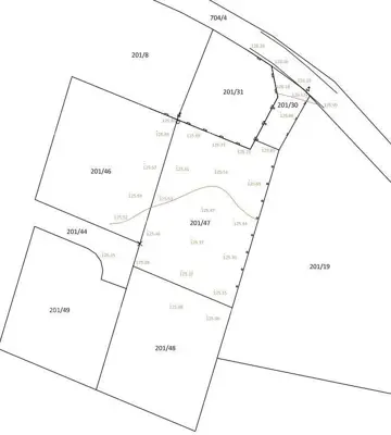 Building plot 940 m², Loborika - two access roads - 7