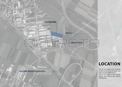 Building land 7,999 m², Buzin - next to the business zone - 7