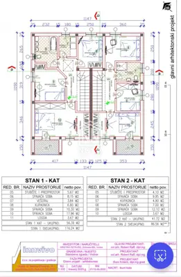 Stan 87 m², Vodice - bazen i mirna lokacija - 13