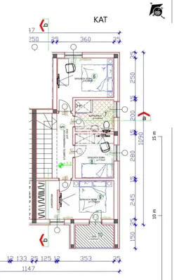 Stan 87 m², Vodice - bazen i mirna lokacija - 15