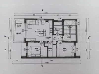 Stan 74 m², Valbandon - 2 spavaće sobe i terasa - 10