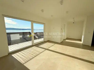 Apartment 59 m², Novi Vinodolski - sea view and Krk Island