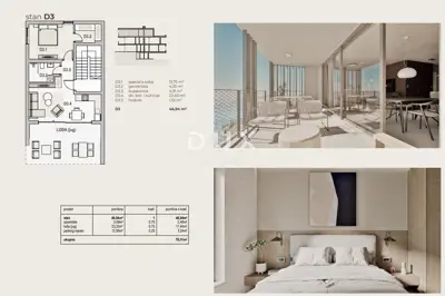 KVARNER, KRALJEVICA - Maestral Residence: ekskluzivan stan D3, prvi re - 10