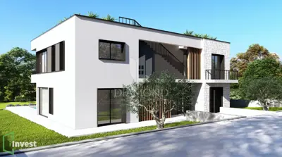 Impressive villa in Roh Bau phase near Poreč - 11