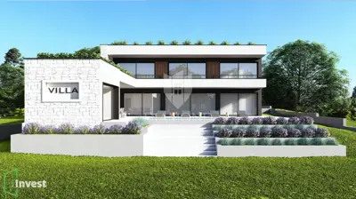 Impressive villa in Roh Bau phase near Poreč