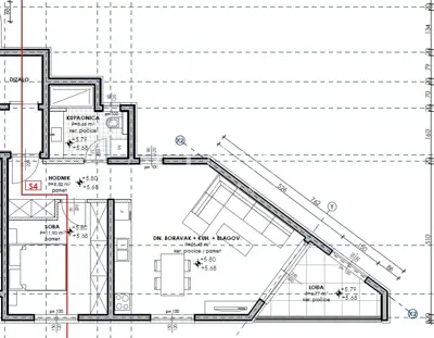 Wohnung 54 m², Makarska - Neubau mit Loggia - 3