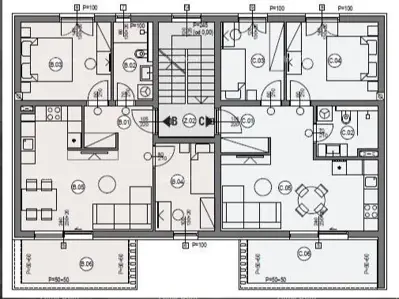 Stan, Štinjan, Pula 1. kat, 2 sobe i balkon - 5