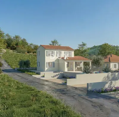 Villa 102 m², Pićan - modern under construction - 2