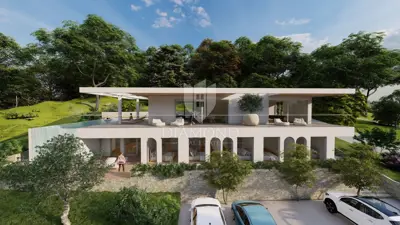 Building plot 952 m², Labin - sea view - 2