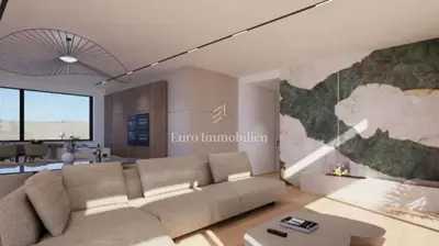 Penthouse u Sukošanu, prvi red do mora i bazen - 3