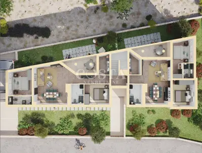 Stan 66,75 m², Sukošan - 3 sobe, vrt 134 m² - 20