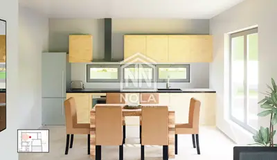 Stan 62 m², Vodice - vrt i terasa - 11