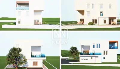 Stan 62 m², Vodice - vrt i terasa - 12
