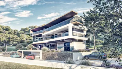 3-Zimmer-Wohnung, Stupin Čeline, Meerblick und 30 m bis zum Meer