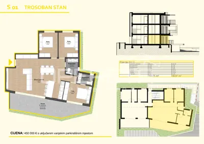 3-room apartment, Stupin Čeline, sea view and 30 m to the sea - 14
