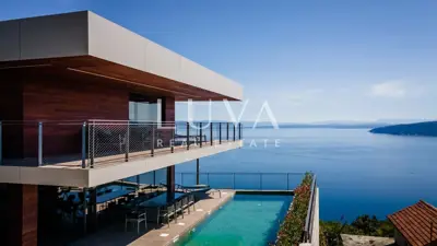 Opatija, Mošćenice, Luxusvilla mit Meerblick zu verkaufen