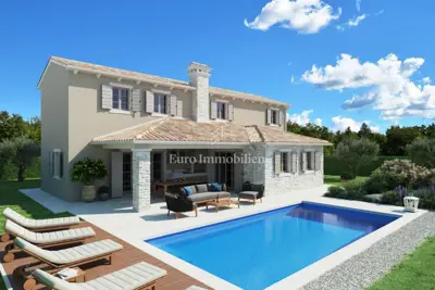 Vila 196 m², Barban - bazen i privatnost