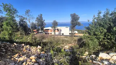 Building plot, Rabac - 300 m from the sea, sea view
