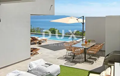 Vila 396 m², Rabac - pogled na more i bazen - 2