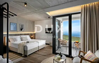 Vila 396 m², Rabac - pogled na more i bazen - 19