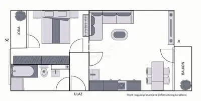 Apartment 43 m², Maksimir - 5 min to Maksimir Park - 17