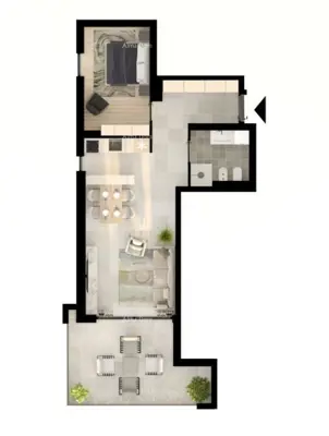 Stan 68 m², Umag, 200 m od mora i blizu centra - 9