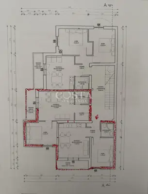 Stan 77 m², Petrčane - pogled na more i 2 balkona - 16