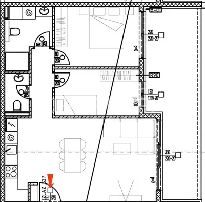 Penthouse mit atemberaubendem Meerblick - Okrug Gornji/Čiovo - 13