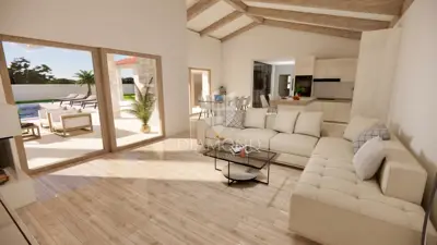 Kuća 130 m², Labin - prizemnica s bazenom i vrtom - 2