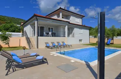 Raša – Vila s privatnim bazenom i vrtom