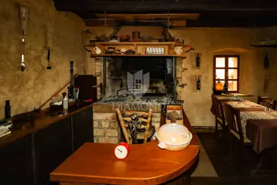 Tavern 500 m², Momjan - terrace, pool and accommodation - 20