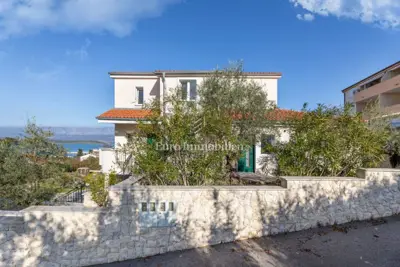 House 266 m², Klimno on Krk - view of Soline Bay - 4