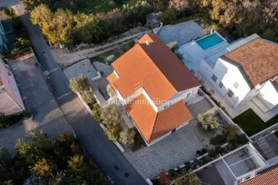 House 266 m², Klimno on Krk - view of Soline Bay - 3