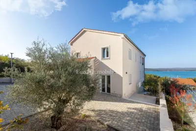 House 266 m², Klimno on Krk - view of Soline Bay - 5