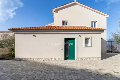 House 266 m², Klimno on Krk - view of Soline Bay - 7