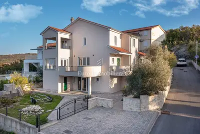 House 266 m², Klimno on Krk - view of Soline Bay - 2