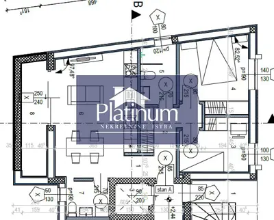 Apartment 55 m², Banjole - two bedrooms and loggia - 4