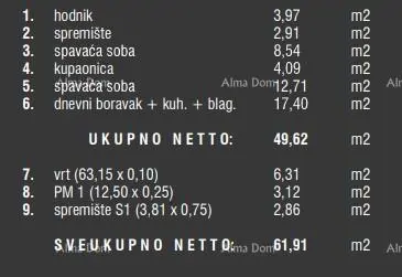 Stan u Štinjanu, Pula, vrt i 1 parkirno mjesto - 16