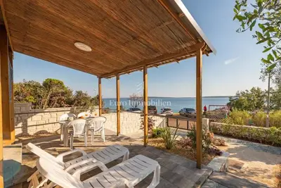 Kuća 163 m², Mandre - 1. red do mora i bazen - 4