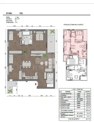 Stan 95 m², Buzin, novogradnja u boutique zgradi - 5