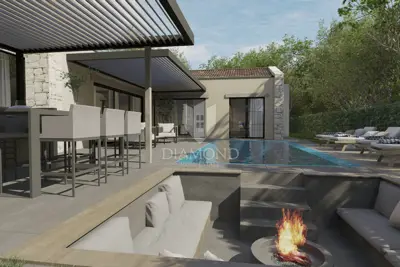 Poreč, premium single-storey house with pool