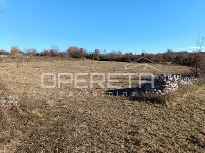 Građevinsko zemljište, Žminj, otvoren pogled na prirodu i more - 8